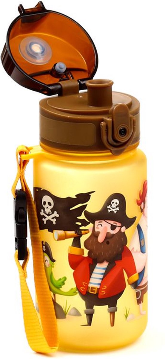 Jolly Rogers Piraten Pop Top 350ml Botella de bebida para beber