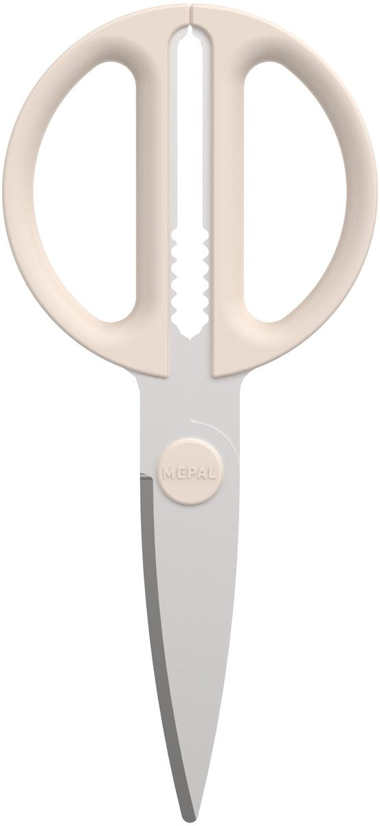 Forbici Mepal Chef It - Forbici da cucina - Funzione extra per rompere le noci o aprire un guscio - Impugnatura ergonomica - Utensili da cucina - Gesso