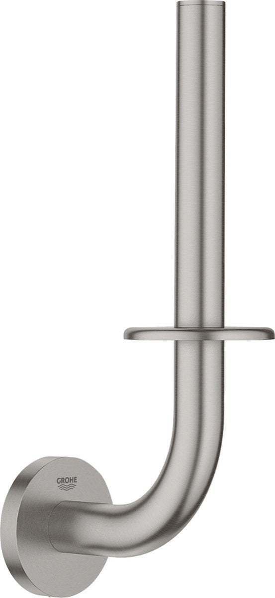 Grohe start reserve toiletrolhouder - supersteel (rvs look)