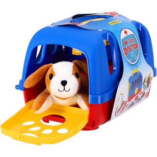 Valigia veterinaria di base con cani coccolosi di 10 pezzi