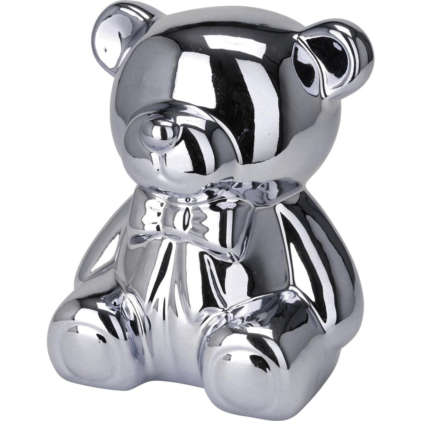 Salvadanaio Home Styling orso argento oro