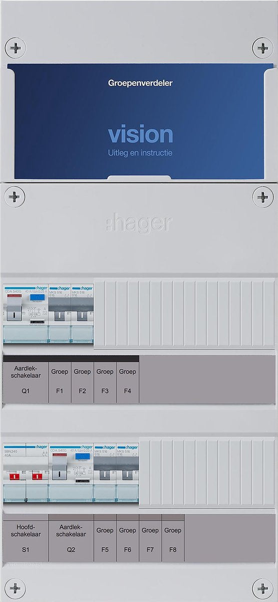 Armadio di installazione Hager Vision - vkg22e - e2xvx