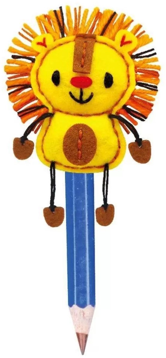 Avenir lápiz topper león - alegre accesorio animal para niños