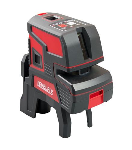 Láser de líneas cruzadas Levelfix cl202r rojo con trípode