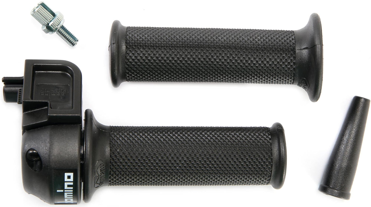 Accesorio de empuñadura giratoria de gas Domino empuñaduras de acelerador aluminio sw 1 tirón, mango