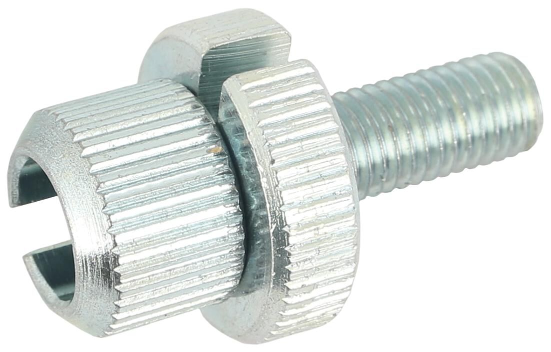 Bullone di regolazione Domino regol. vite m7 zincata