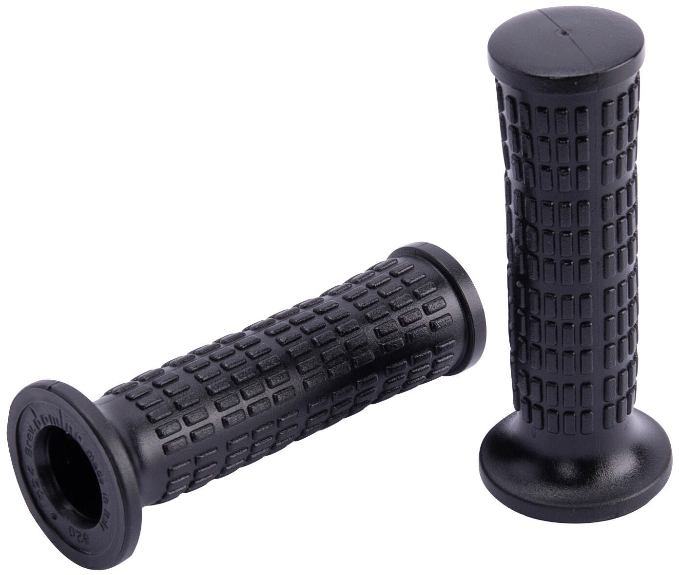 Mango de goma Domino Empuñadura de goma estilo Piaggio 1990 SW 122mm cerrado