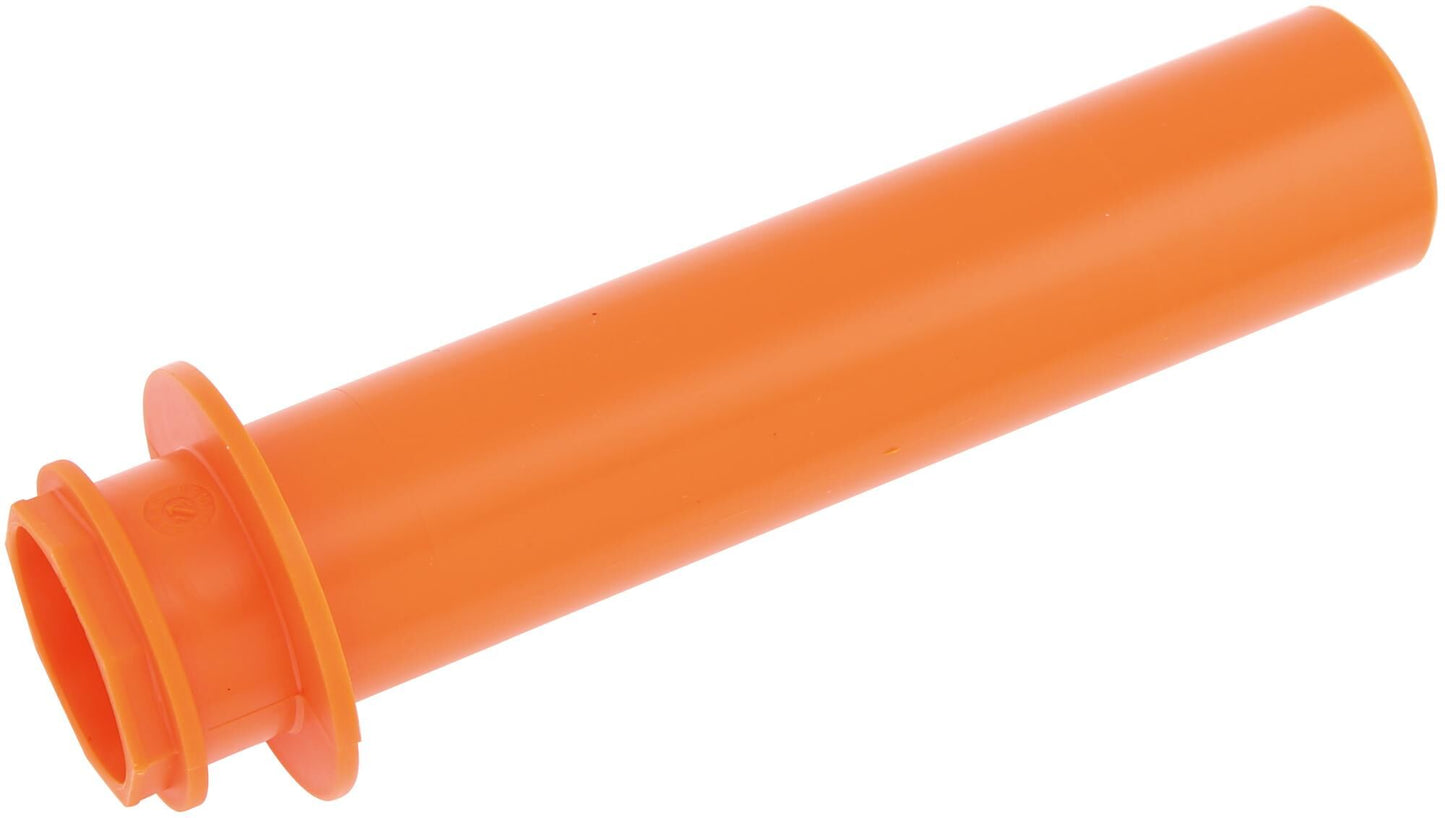 Accesorio de agarre giratorio de gas Domino, mango de gas, tubo naranja