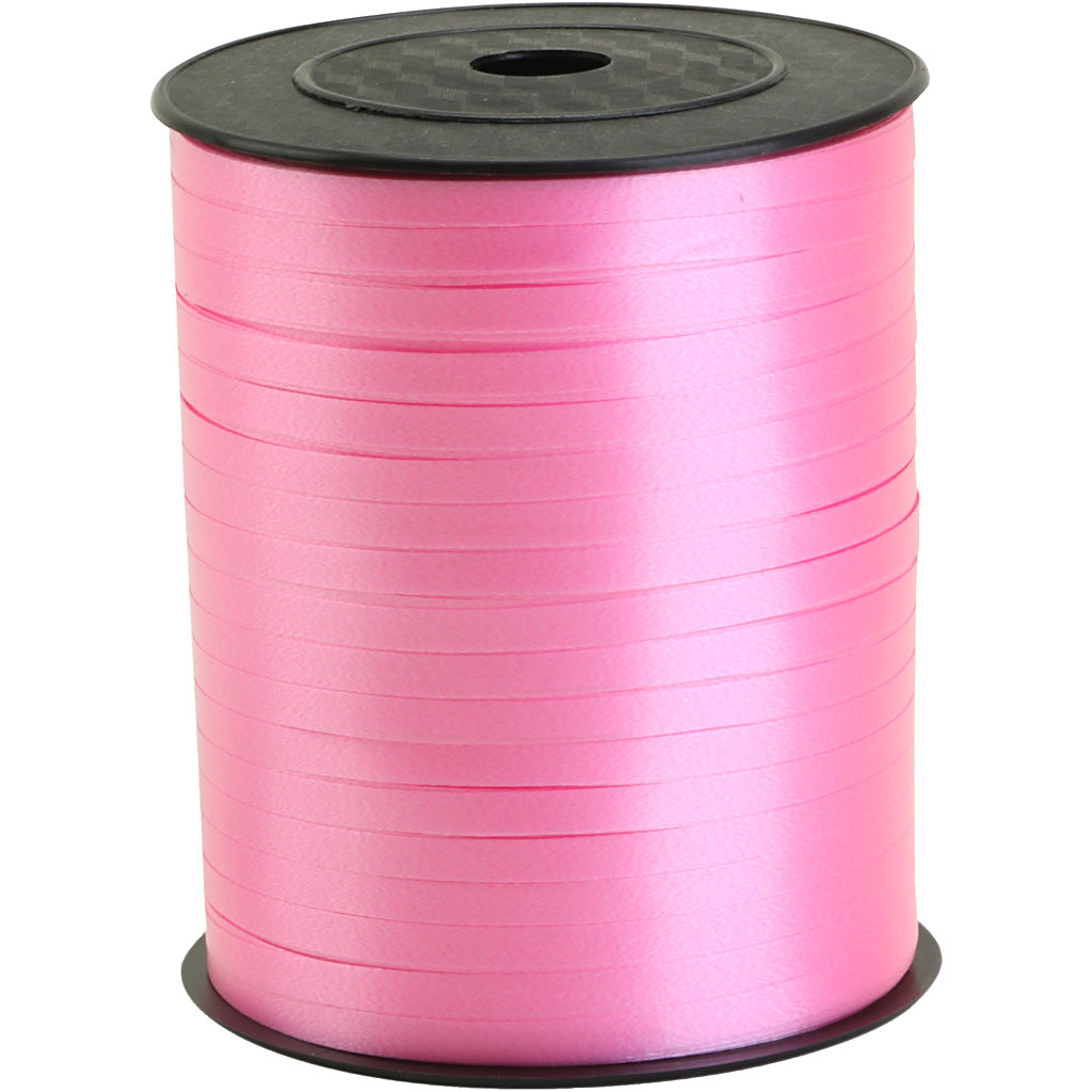 Creativ Company Giftin, B: 5 mm, rosa, 400 m 1 rollo