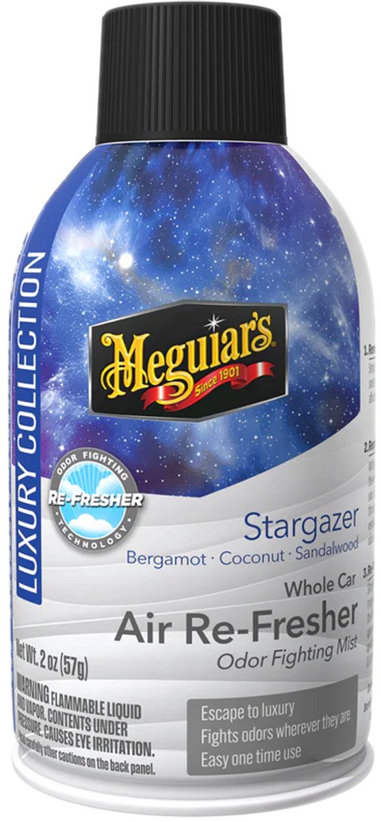Refrescador de aire de la colección de lujo de Meguiar - stargazer