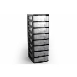 Cómoda cajas realmente útiles 8 cajones plástico