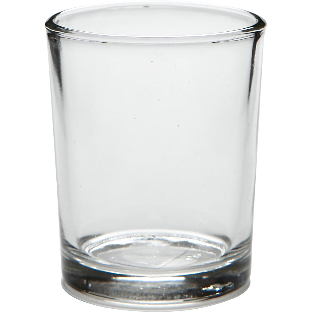 Candele Creative Company, h: 6,5 cm, d 4,5-5,5 cm, 120 ml, 12 pezzi 1 scatola