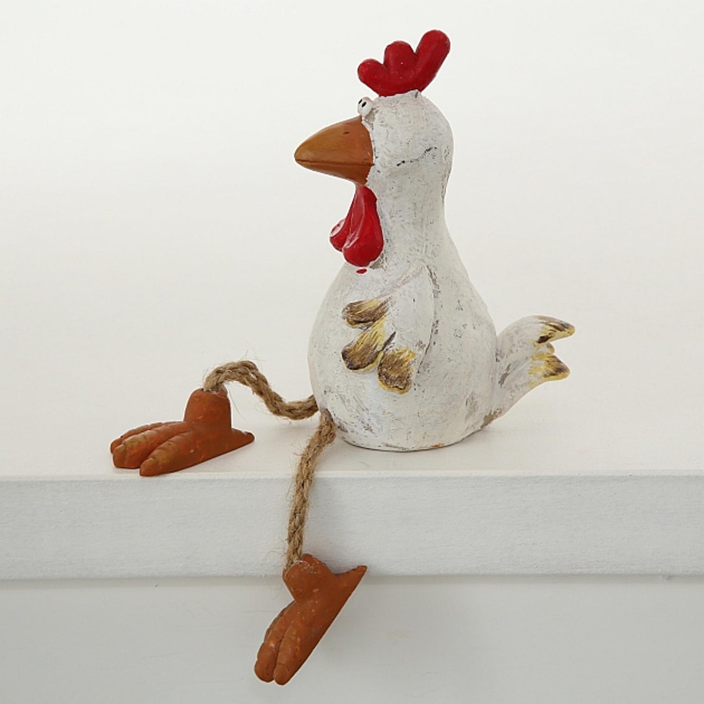 Boltze home animal de granja con patas colgantes h20cm