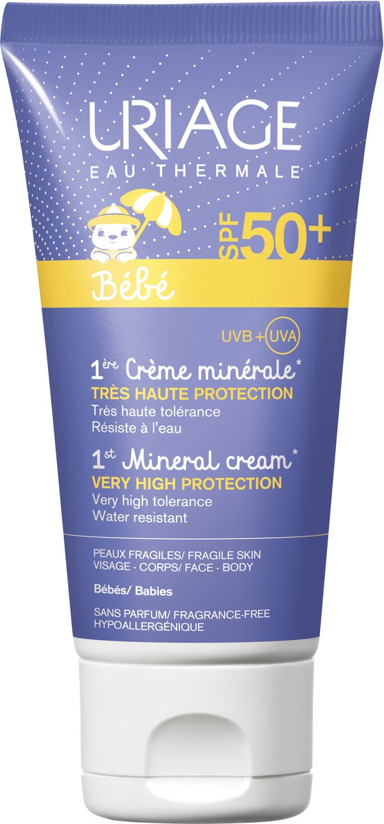 Uriage protector solar para niños sol bebé mineral nuevo spf 50+ (50 ml)