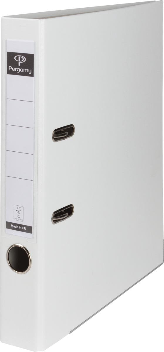 Pergamy ordn pp pap a4 5cm whi