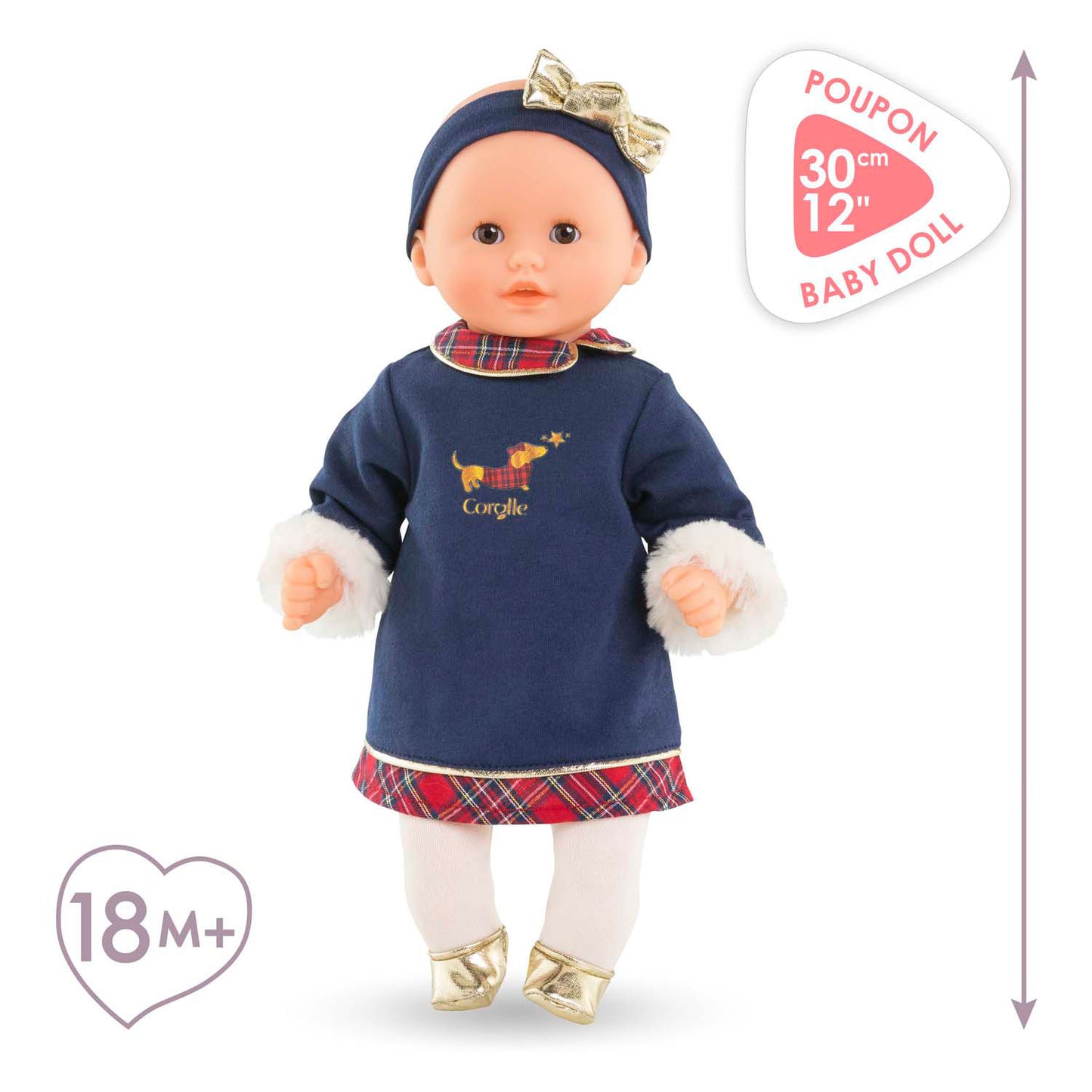 COROLLE BABYPOP CALIN MARGAUX Holidays, 30 cm.