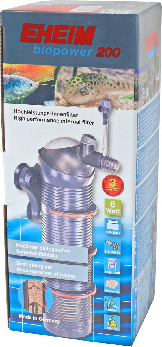 Biopotere Eheim - 200 filtro interno