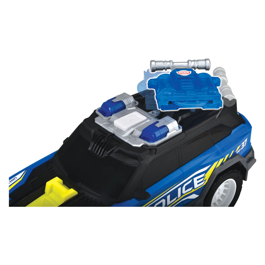 SUV de la policía de Dickie con luz y sonido