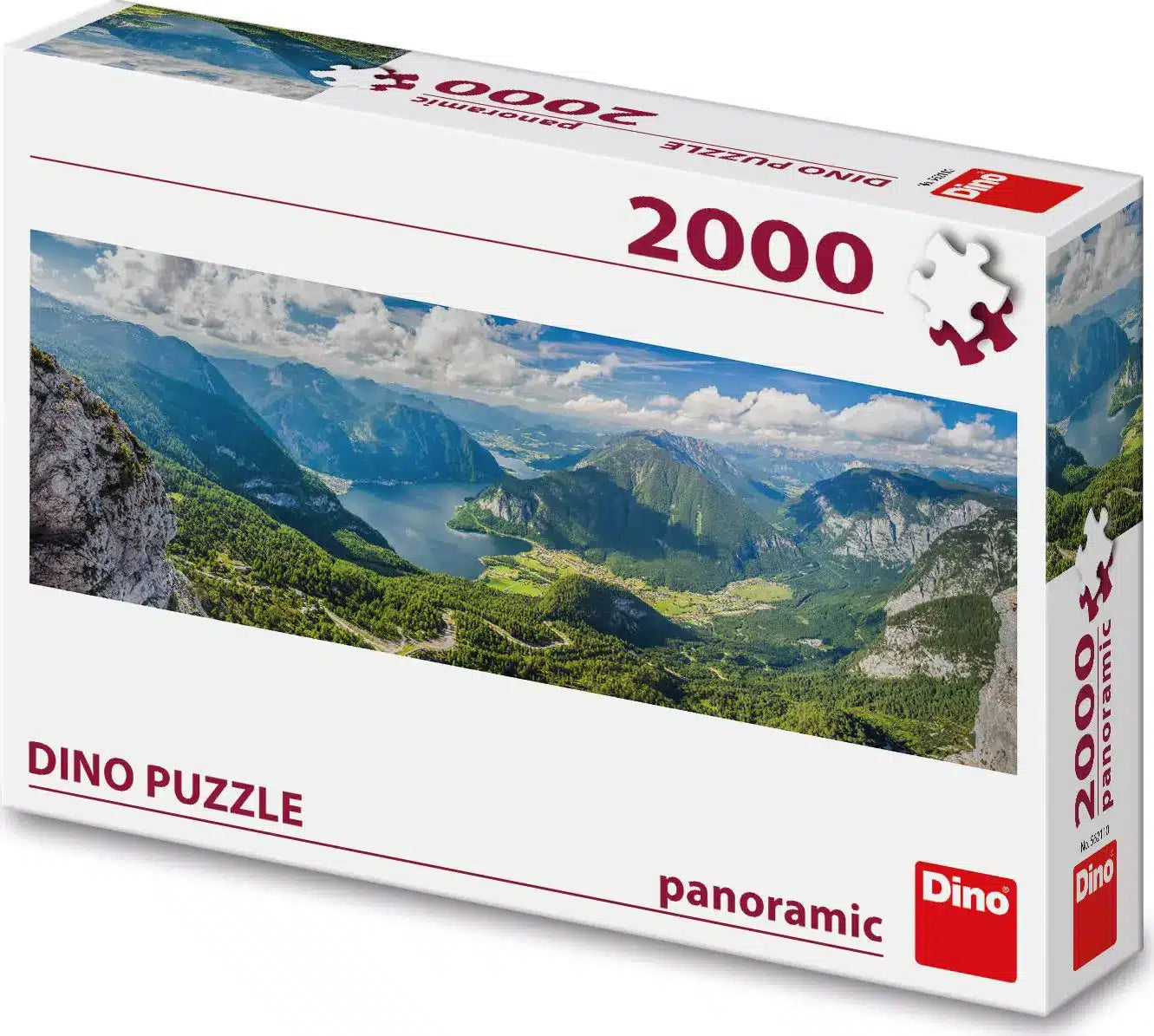 Dinotoys Dino Leg puzzle delle Alpi austriaci - 2000 pezzi