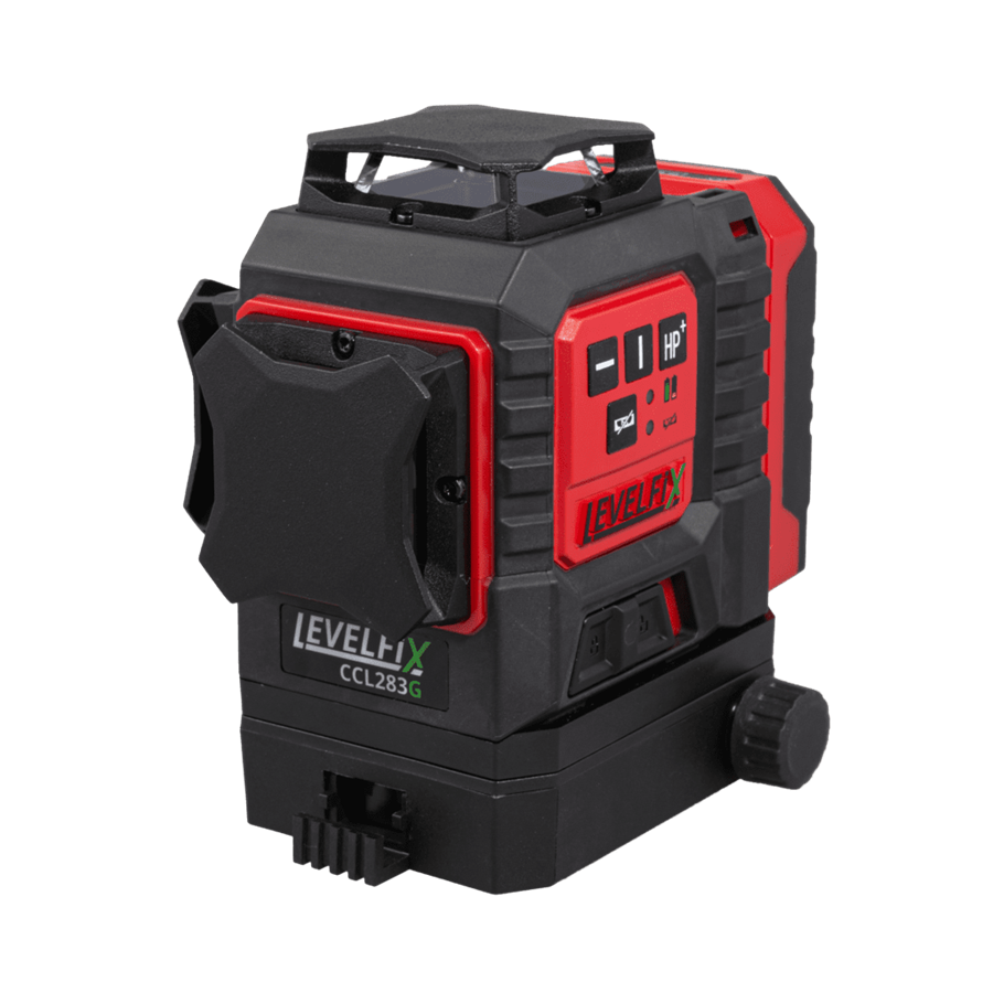 Levelfix cono láser de líneas cruzadas 3x360° 3d ccl283g verde