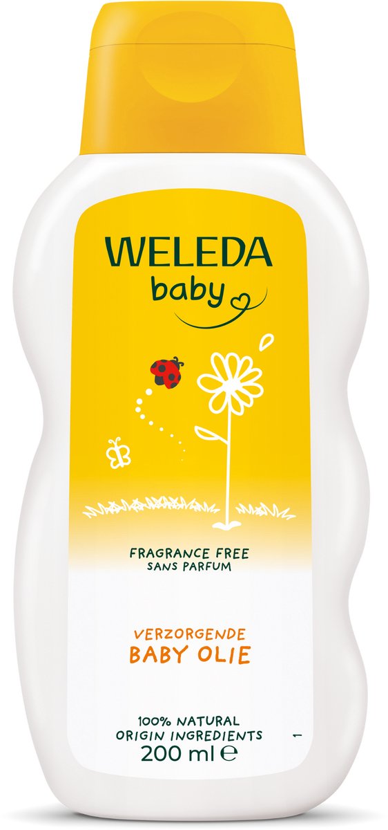 Weleda cuidado bebé aceite - caléndula - 200ml