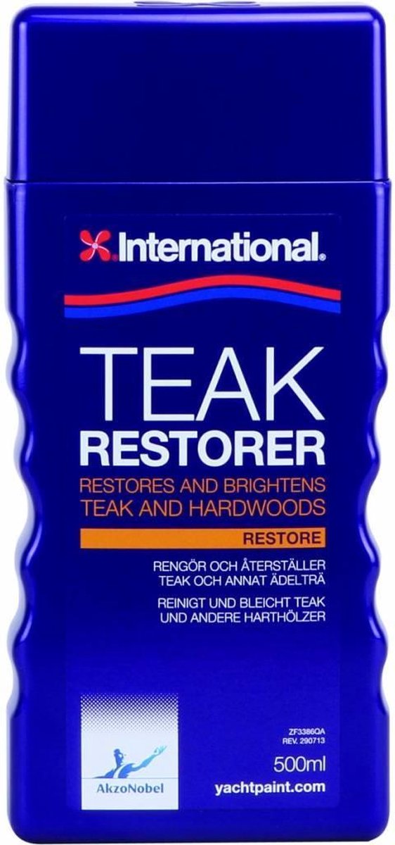 Restaurador internacional de teca.