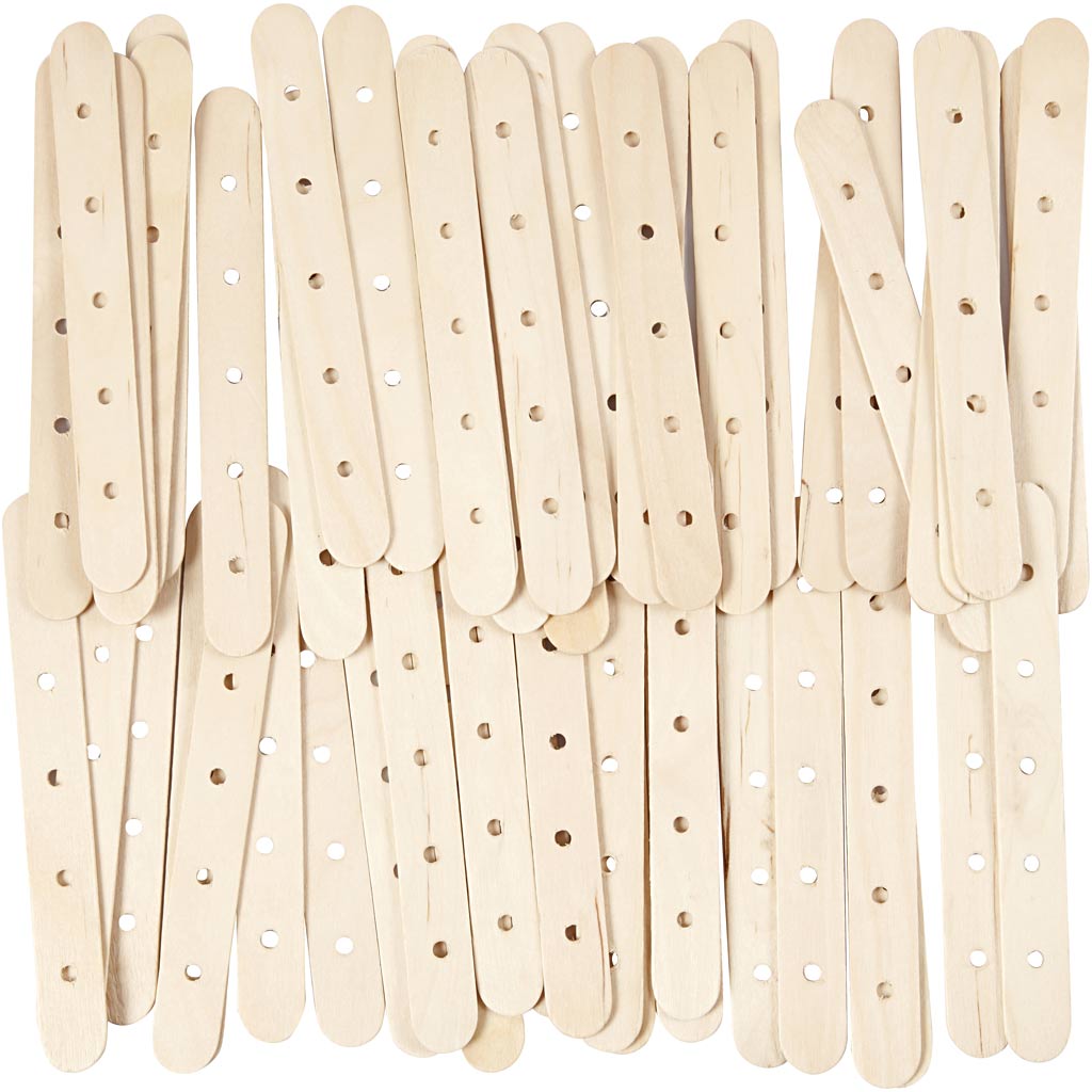 Creative Company Wooden Construction Sticks, 50 °.