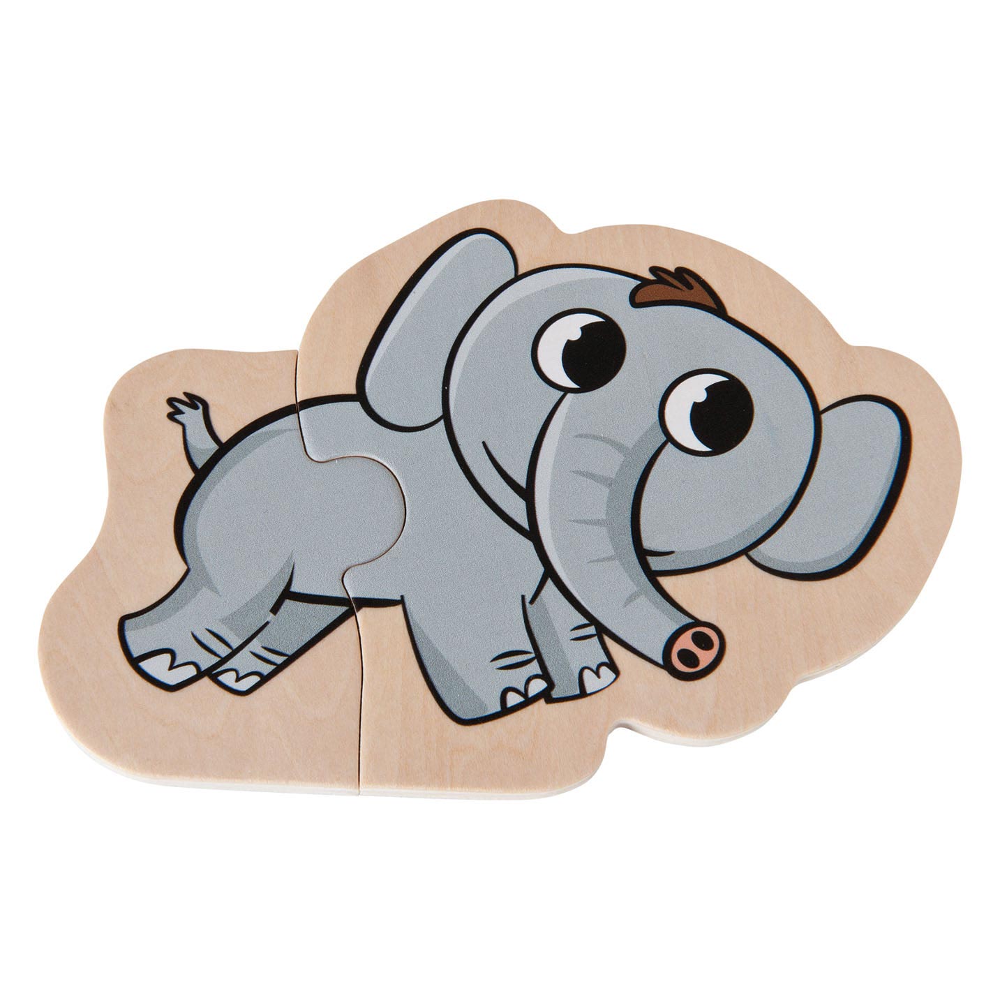 Eichhorn Wooden Animal Puzzle 16 pieces