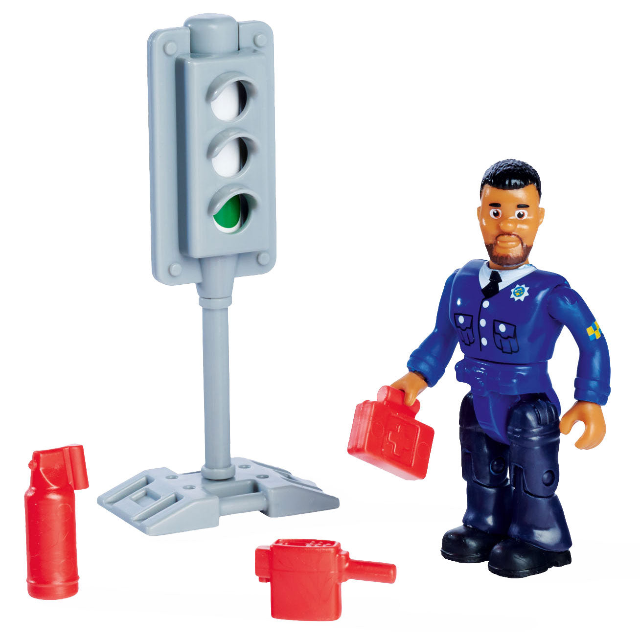 Bombero Sam Police Car con figura de juego