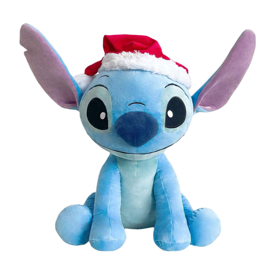 Disney Stitch Hug Plush con Babbo Natale, 50 cm