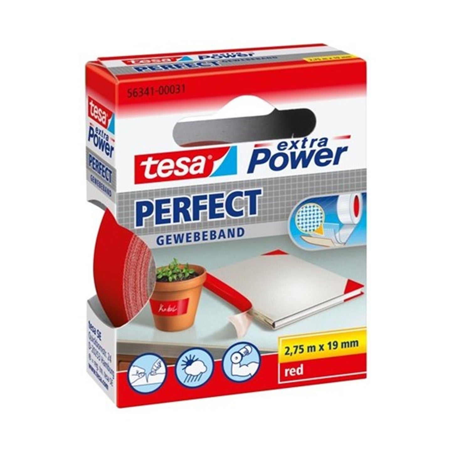 Tesa extra power perfetto rosso