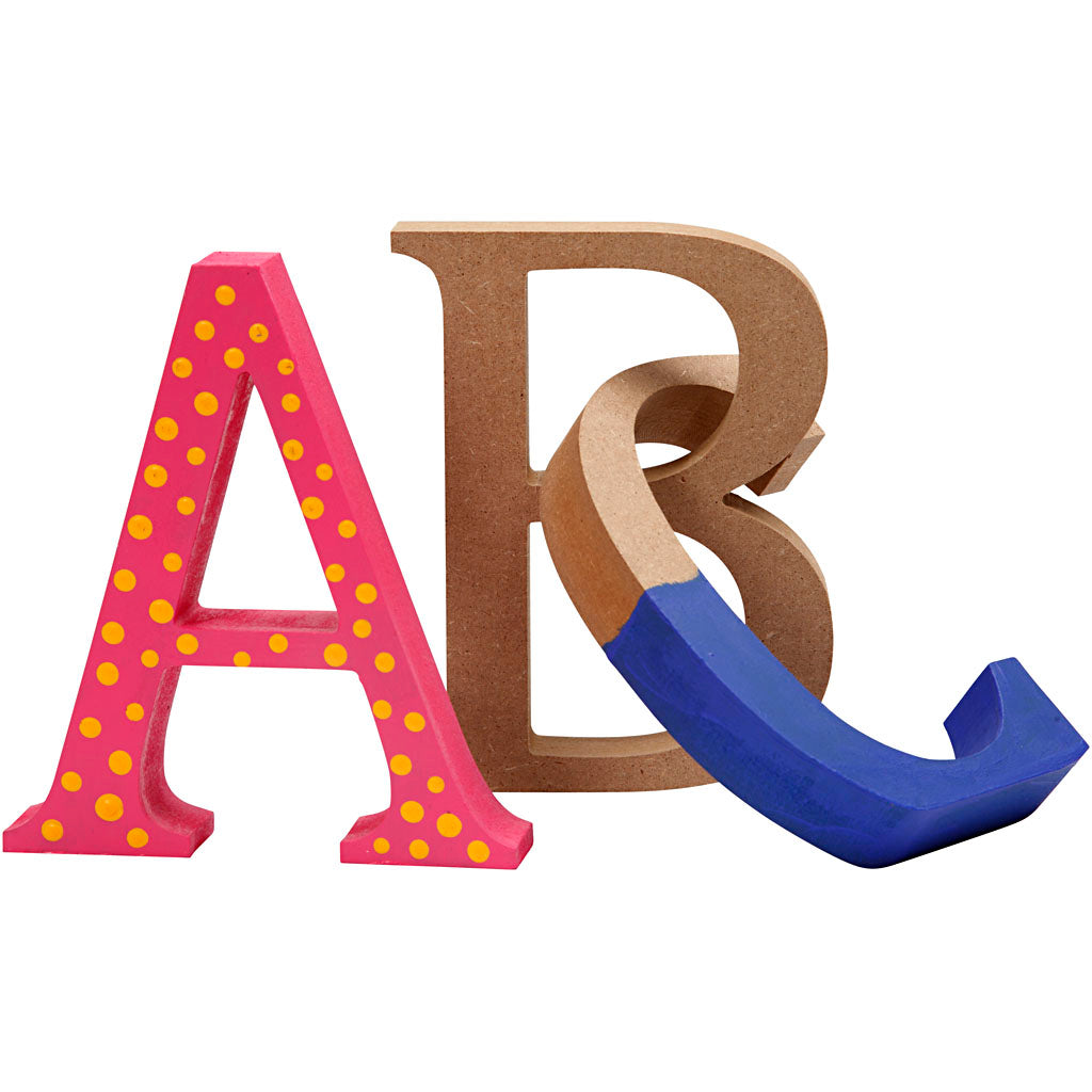 Lettera di Creative Company A MDF 8CM, 1 °.