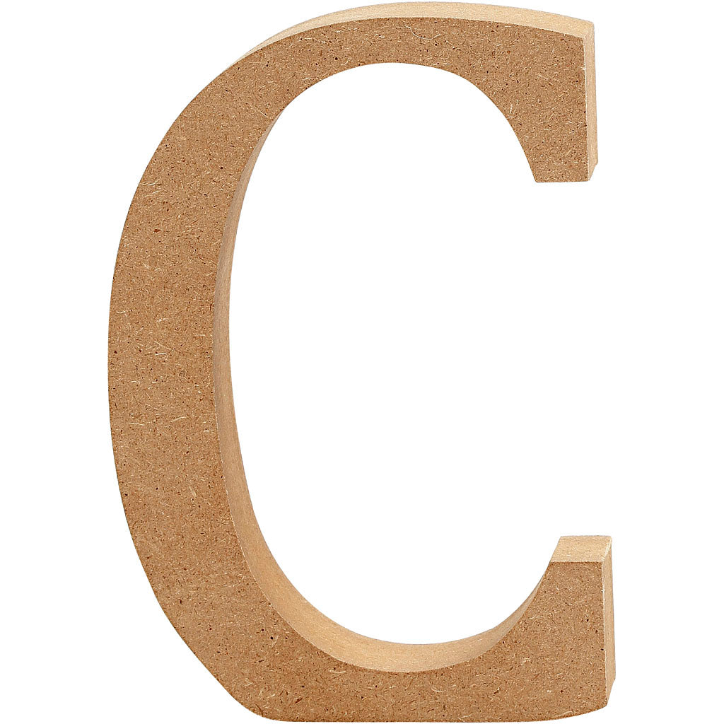 Letra de Creativ Company C MDF 8cm, 1st.