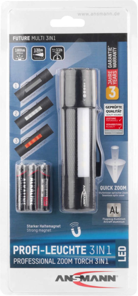 Ansmann futuro multi LED 3in1