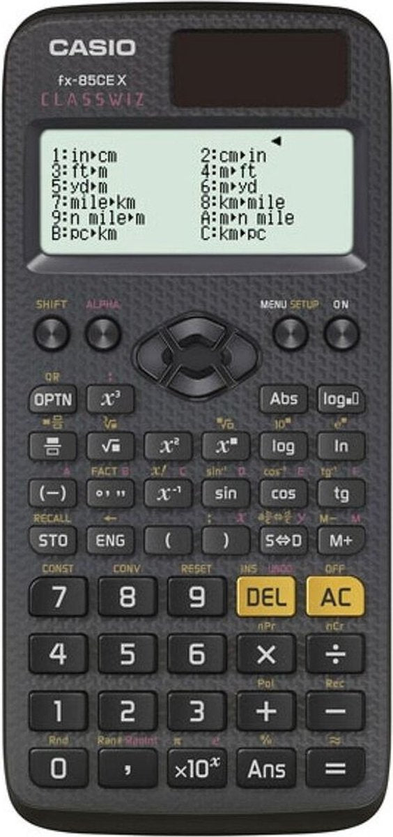 1799 calculator casio classwiz fx 85 ce x czarny