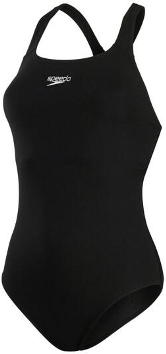 Costume da bagno sportivo da donna Speedo eco+ kickback - nero