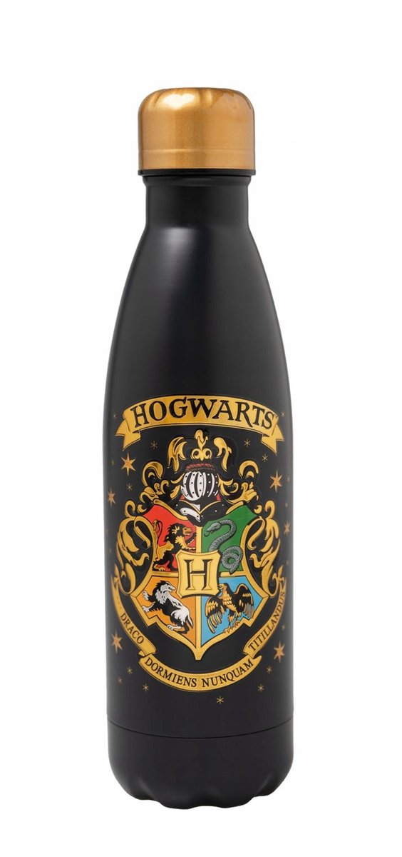 Harry potter termo hogwart 500ml - botella ideal para el colegio