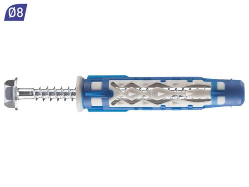 Spit colortech tappo+vite 8x50 Qtà=50 (scatola)