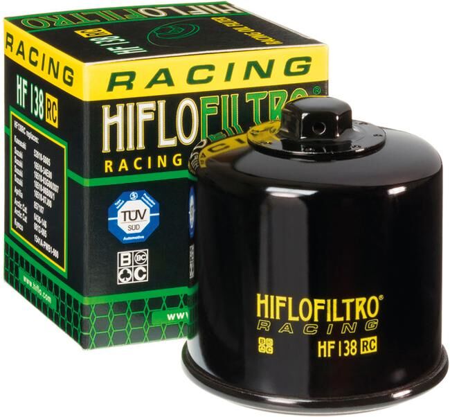 Filtro de aceite de hiflofiltro hiflofi.racing HF-138RC