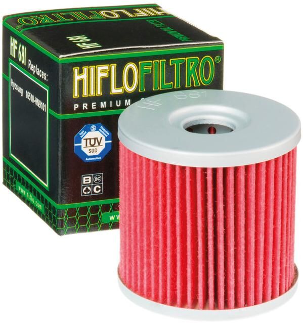Filtro de aceite de hiflofiltro HF 681