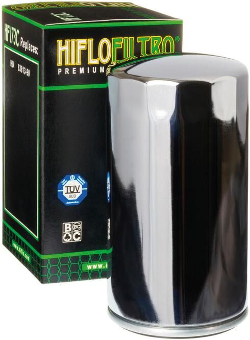 Filtro dell'olio Hiflofiltro HF-173C Chrome