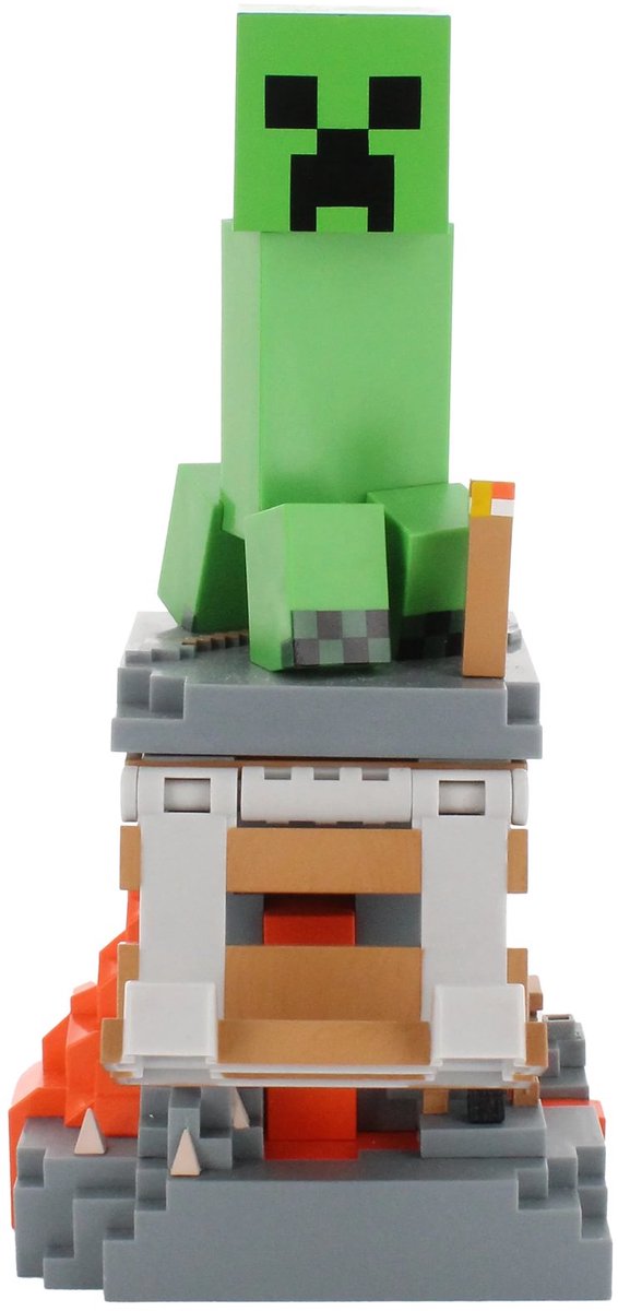 Cableguys minecraft - creeper - figurine standaard voor telefoon | controller | oplaadcase (cable guys r.e.s.t.)