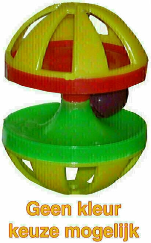 Giocattoli roditori di plastica con campana