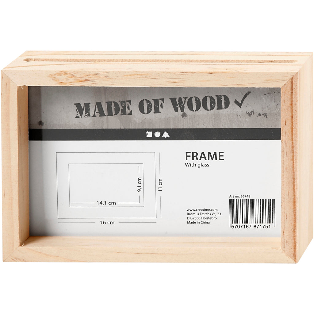 Cornice bifacciale Creative Company, d: 4 cm, dimensioni 16x11 cm, 1 pezzo