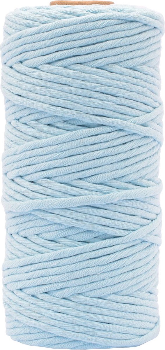 Vaessen creative • corda macramè 3mmx100m azzurro