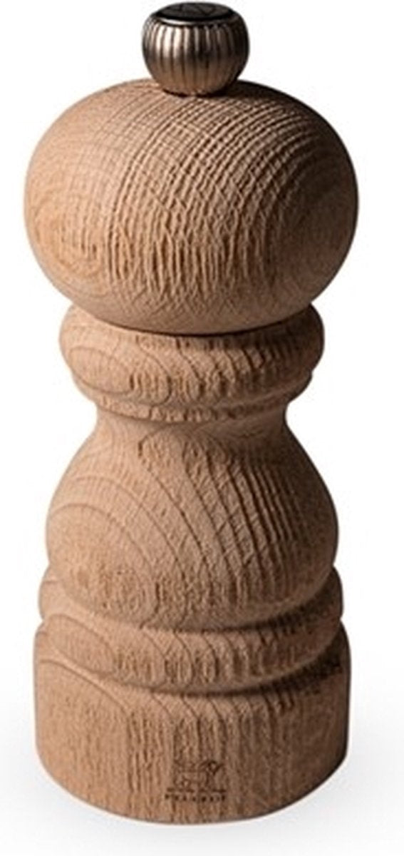 Molinillo de sal Peugeot Paris Nature 12 cm - Naturaleza - Madera reciclada