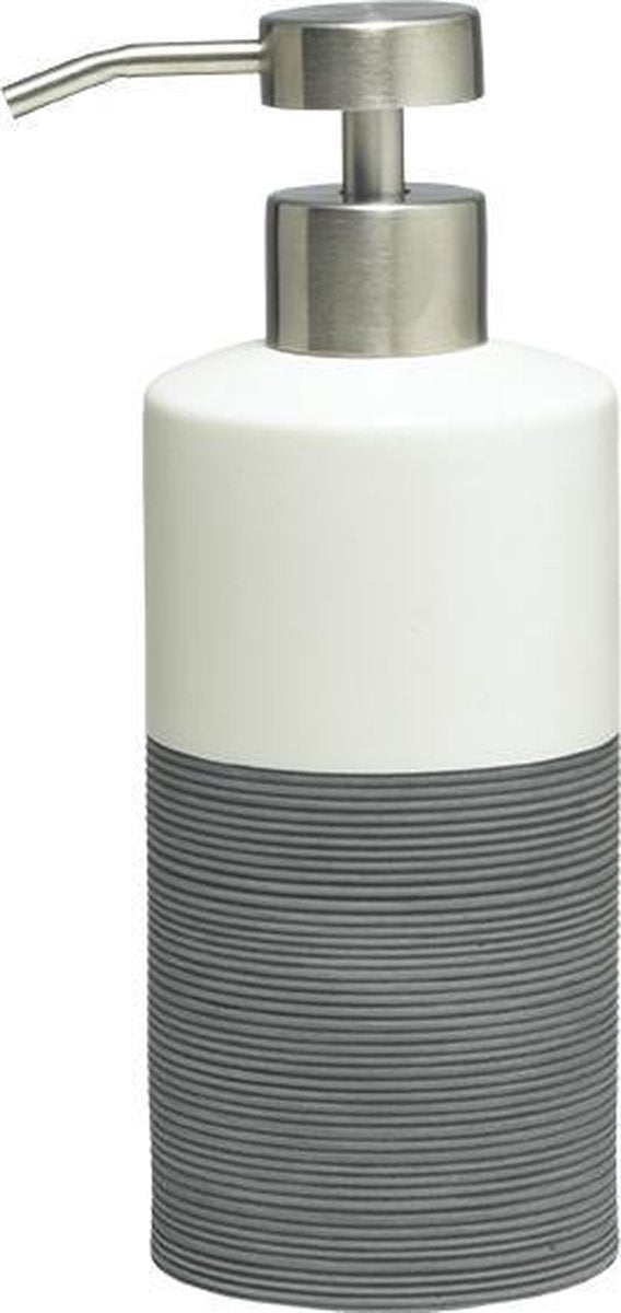 Dispenser sapone Sealskin doppio 325 ml da appoggio - grigio