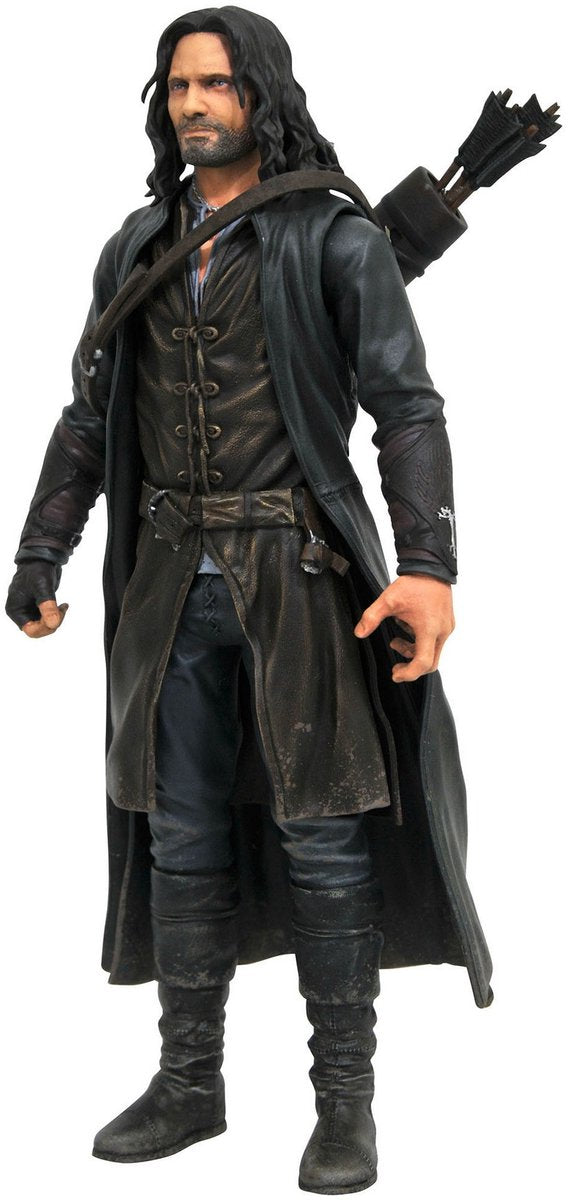 Diamond select il signore degli anelli - aragorn - action figure 18cm
