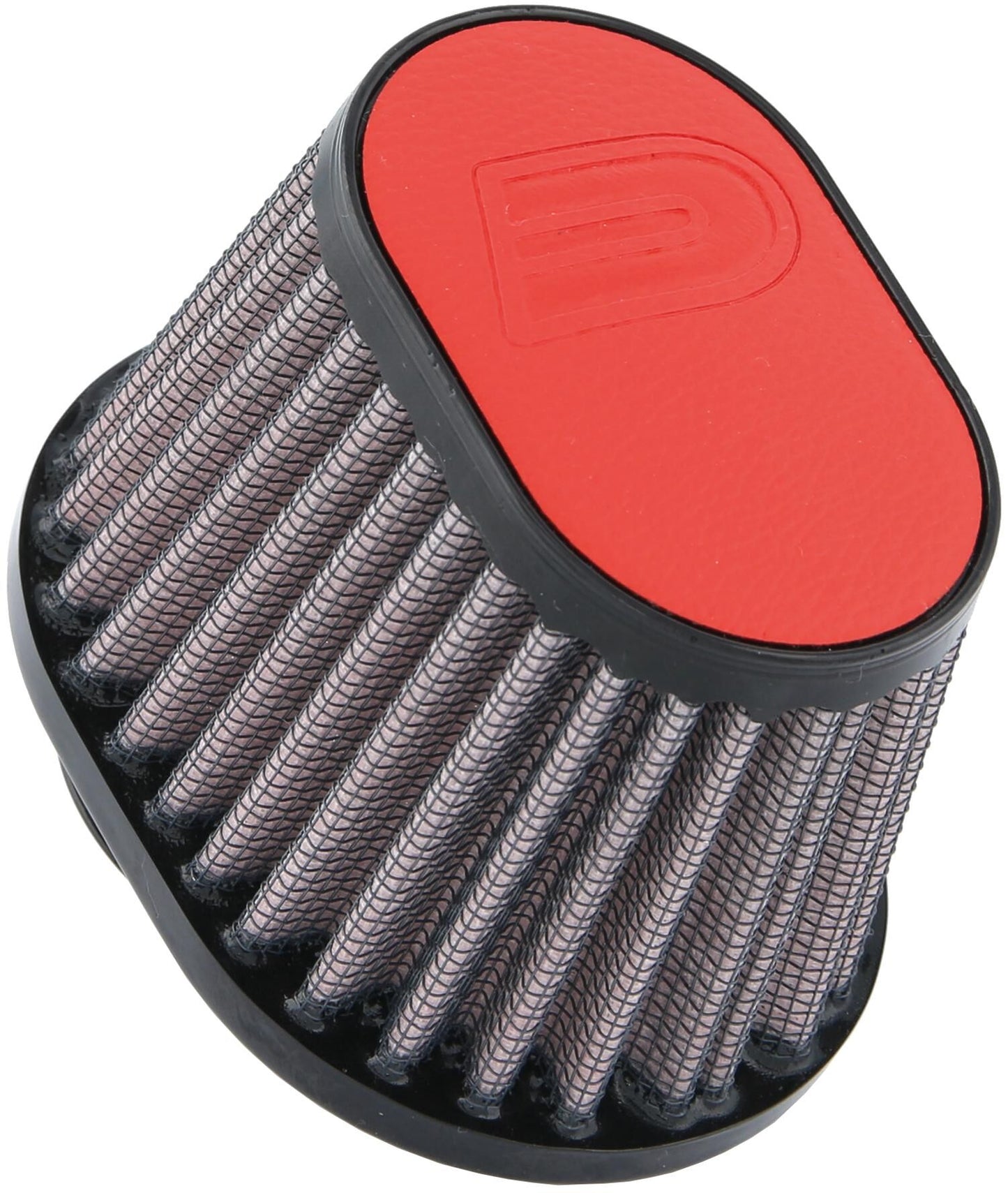 Filtro de aire de ADN Sport Filtro de cuero Top Sport Filtro de aire 100 x 75 mm rojo