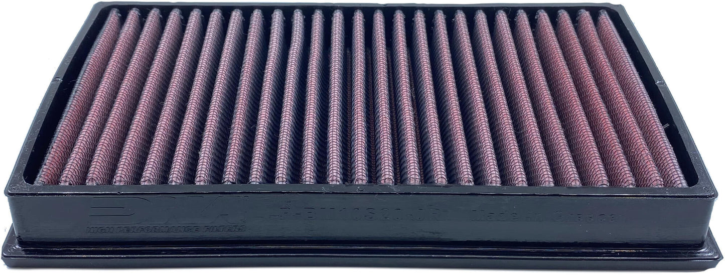 Peplac de carreras de filtro de aire de ADN reemplazable. Filtro de aire negro